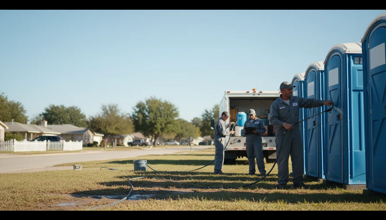 Long-Term Portable Toilet Rental in Black Hawk, SD near me